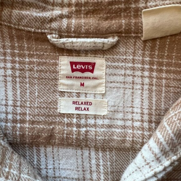 Levi's Jackson Worker Flannel size M - Picture 2 of 4